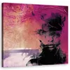 Leinwandbild menschen - violett 30x30 cm Feeby lila Produktbild-Vorschau 1