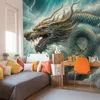 Muralo Selbstklebende Fototapete chinesischer DRACHE Für Produktbild-Vorschau 5