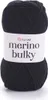 YarnArt Merino Bulky 585 Schwarz – Dicke, Weiche Wolle mit Produktbild-Vorschau 1