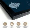 MuchoWow® MuchoWow® Gerahmtes Poster Schildkröte - Produktbild-Vorschau 3