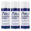 Three cans of Arli Silikon Spray are displayed side-by-side against a white background. Produktbild-Vorschau