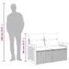 VidaXL 366084, 2 siedz., Kremowy, 110 kg, 1180 mm, 620 mm, Podgląd zdjęcia produktu 11