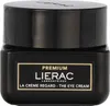 A black jar of Lierac Premium eye cream with gold lettering on a white background. Anteprima dell’immagine prodotto