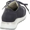 A close-up rear view of a navy blue sneaker with a white platform sole. Náhľad obrázku produktu