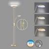 LED Stehleuchte Metall/Glas CCT + dimmbar 28/5W 2900/530 lm Produktbild-Vorschau 3