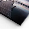 Bild auf Leinwand - Leinwandbild - Fußgängerbrücke See Produktbild-Vorschau 5