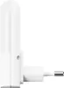 A side view of a white LED night light plugged into an outlet. Produktbild-Vorschau