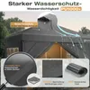 Sekey Faltpavillon 3x3 m Pop Up Gartenpavillon wasserdicht Produktbild-Vorschau 6
