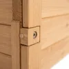Mucola Hundehütte Outdoor 95CM wetterfest Hundekäfig Holz Produktbild-Vorschau 10