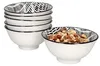 zestaw 6 misek Jail Bowl 500ml czarno-biała miska deserowa Podgląd zdjęcia produktu 1