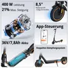 MEGA MOTION Elektroscooter E-Scooter mit Straßenzulassung Produktbild-Vorschau 2