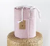 Mini PUNKTE Rosa 100% Baumwolle 360 x 30 cm BETTUMRANDUNG Produktbild-Vorschau 4