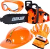 MalPlay Kinderwerkzeug Set mit Kettensäge , Helm , Produktbild-Vorschau 1