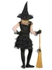 Hexe Kleid - Halloween Kostüm Kinder - Fasching Produktbild-Vorschau 2