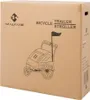 M-WAVE Stalwart Kid 3in1 rimorchio per bicicletta giallo Anteprima dell’immagine prodotto 3