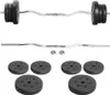 Yaheetech 25 kg SZ Curlset Langhantel-Set, Hantel-Set für Produktbild-Vorschau 2