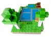 Minecraft Jungle Creek XXL Magnetická stavebnice 300ks Náhled obrázku produktu 7