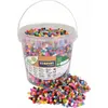 A bucket of colorful beads and a pile of beads spilled in front of it. Náhľad obrázku produktu