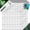 KESSER® Teichzaun Gartenzaun Steckzaun Komplettset Metall Produktbild-Vorschau 1