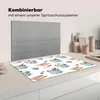 KitchenYeah© Herdabdeckplatte Muster - Kochen - Fisch - Produktbild-Vorschau 3