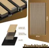 Izrielar 6x pannelli acustici in legno 120x60 cm rovere 3D Anteprima dell’immagine prodotto 4