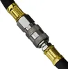 A close-up shot of a pneumatic hose connector. Produktbild-Vorschau