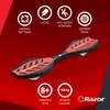A red and black waveboard is shown with marketing icons and text. Náhľad obrázku produktu