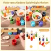 Lernspielzeuge, Regenbogen Bälle in Tassen, Montessori Produktbild-Vorschau 6