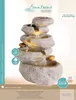 Fontana a cascata con illuminazione a LED 35cm in Anteprima dell’immagine prodotto 3
