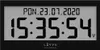 A digital clock displaying the date and time. Náhľad obrázku produktu