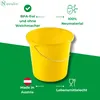 Novaliv 2 pezzi Secchio 5L Giallo con bilancia - Secchio Anteprima dell’immagine prodotto 4