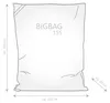 Sitting Point BigBag WOOLLY natur Produktbild-Vorschau 2