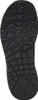 The image shows the sole of a black shoe. Voir les images du produit