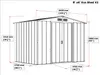 DURAMAX Titan Eco Casa da giardino 4,7 m², antracite Anteprima dell’immagine prodotto 10
