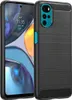imoshion Brushed Back Cover Motorola Moto G22 - Schwarz Produktbild-Vorschau 1