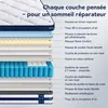 Matelas 160x200, hauteur 26 cm, avec topper intégré, Voir les images du produit 2