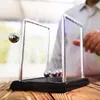 Newton-Pendel, klassisches Kugelstoßpendel, 5 Kugeln, Produktbild-Vorschau 4