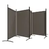 vidaXL Paravent Anthracite 5 pièces 433x180 cm Tissu - Voir les images du produit 5