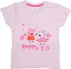 Kinder T-Shirt 2 Stück PEPPA PIG hellrosa/weiß - Produktbild-Vorschau 3