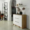 Cassettiera combinata JUNIPER - rovere sonoma / bianco Anteprima dell’immagine prodotto 5