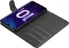 A black flip-style phone case is open, with a smartphone inside displaying a large '10.' graphic. Náhľad obrázku produktu