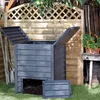Komposter GARANTIA Thermo-Wood 600 l anthrazit Produktbild-Vorschau 6