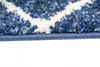 Designer Teppich Wohnzimmerteppich modern blau creme Größe Produktbild-Vorschau 5