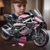 Jeu de construction Klemmbausteine, modèle de moto chopper, Voir les images du produit 6