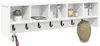 vidaXL Table de chevet murale blanche 100 x 16 x 26 cm en Voir les images du produit 2