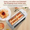 FATABETA 4-Scheiben Toaster Edelstahl XXL, 1400 W Produktbild-Vorschau 7