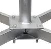 PremiumX SAT Balkonständer 4x50x50cm Stahl 1m Mast Produktbild-Vorschau 2