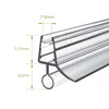 A diagram showing the dimensions of a shower seal. Podgląd zdjęcia produktu