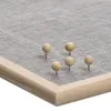 ZELLER PRESENT Pinboard Leinen/Kiefer 30x40cm Produktbild-Vorschau 3