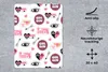 MuchoWow® Mauspad Mousepad Mädchen - Rosa - Herzen - Design Produktbild-Vorschau 2